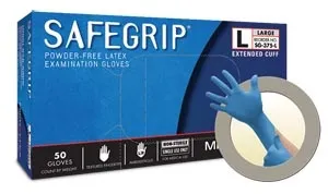 Microflex - From: SG-375-L To: SG-375-S - Exam Gloves, PF Latex, Textured, Extended Cuff, (For Sales in US Only)