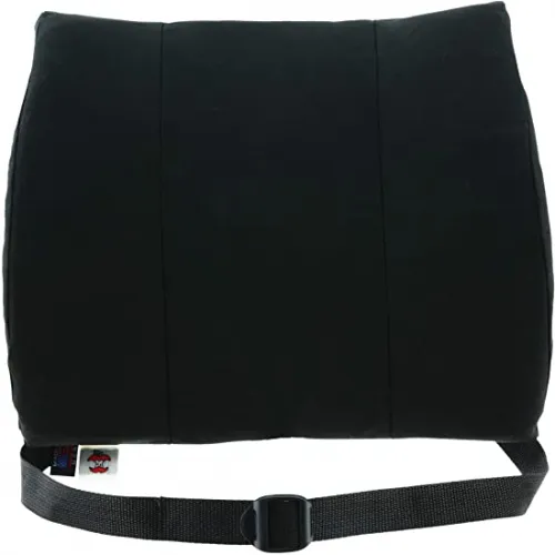 Milliken From: COR175BL To: COR175GRY - Sit Back Rest Deluxe Auto Lumbar Support With Strap