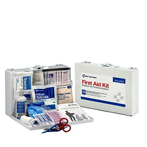 Milliken - MAB176 - Metal First Aid Kit - 25 Person