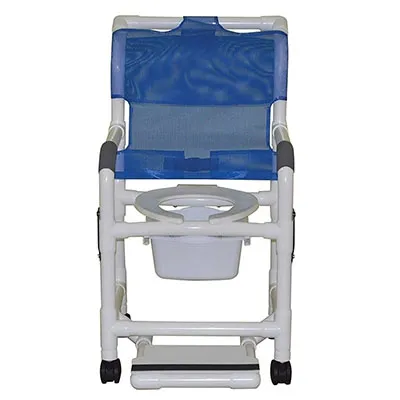 MJM International - From: 20-4230 To: 20-4233 - Shower Chair Twin Casters Sliding Footrest