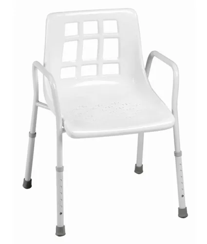 MJM International Corp - 118-3TW-SSDE-CBP-SQ-PAIL-BL - Standard Shower Chairs