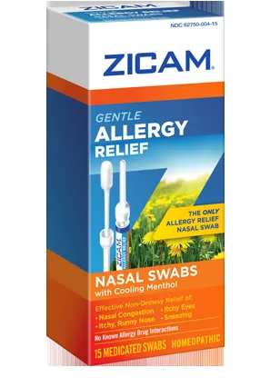 Moberg Pharma - 201221 - Zicam Allergy Swabs