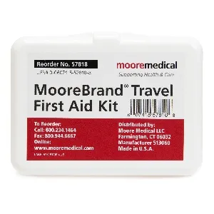 Moore Medical From: 57806 To: 57818 - First Aid Kit K-25 Wtrprf K50 Plastic Travel