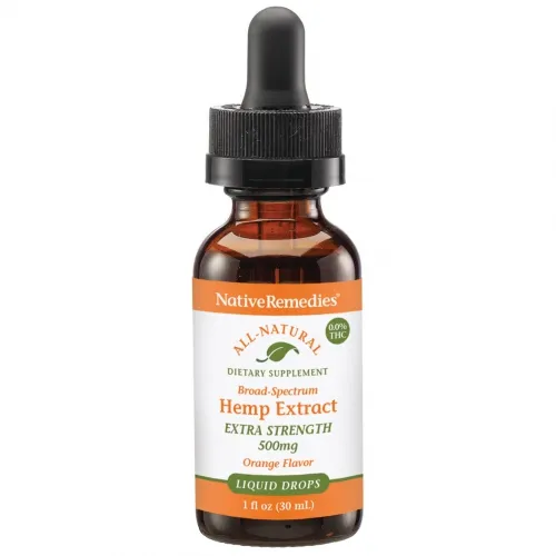 Native Remedies - 367950 - Extra-strength Hemp Extract 500 Mg