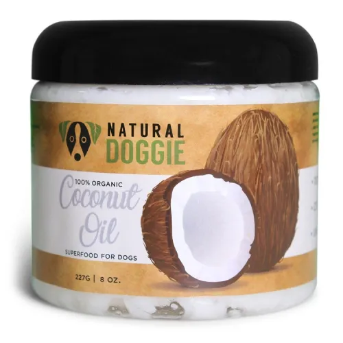 Natural Doggie - VirginCoconutOil8oz - Virgin Coconut Oil