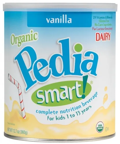Nature's One - 88101M - Pediasmart Organic Dairy, Vanilla, 12.7 Ounce Can, 1680 Calories Per Can.