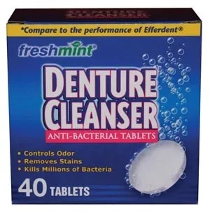 New World Imports - From: dent40-mc To: dent90-mc1 - Denture Cleanser Tablets Compa to the Performance of Efferdent
