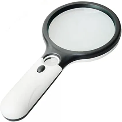 North Coast Medical - NC29111 - Lighted Magnifier, 3 in., With Handle