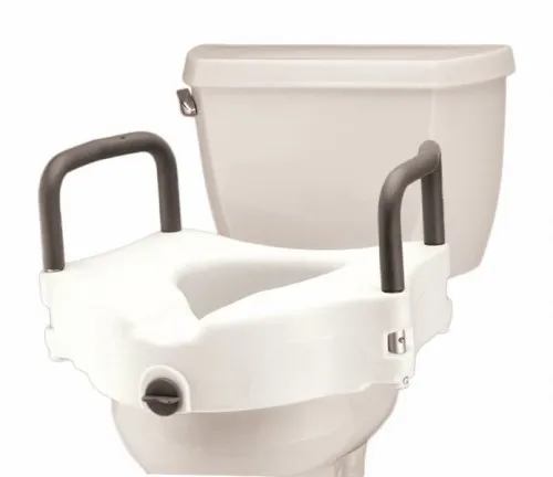 Nova Ortho-med - From: 8353 To: 8353-R - Raised Toilet Seat With Detachable Arms  Locking