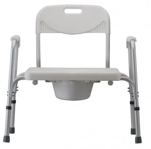 Nova Ortho-med From: 8580 To: 8582 - Bariatric Commode With Back & Extra Wide Seat