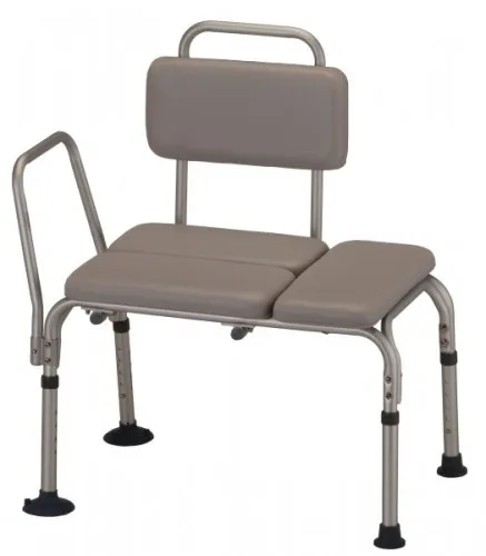 Nova Ortho-med - 9080 - Padded Transfer Bench With Detachable Baclkatex Free