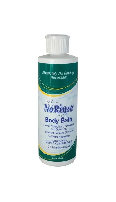 Cleanlife Products - No Rinse Body Bath - NR900 - Rinse-Free Body Wash No Rinse Body Bath Liquid 8 oz. Bottle Scented