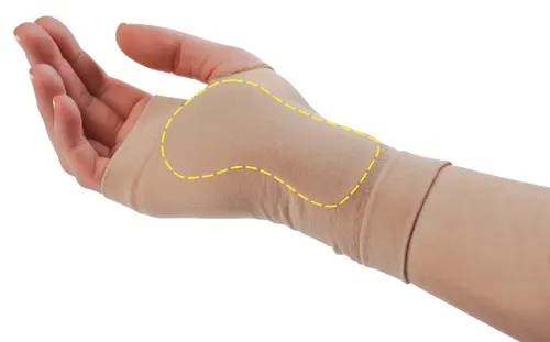Pedifix Footcare - Visco-GEL - From: P460LL To: P460SR - Company Visco GEL Carpal Tunnel Relief Sleeve Left