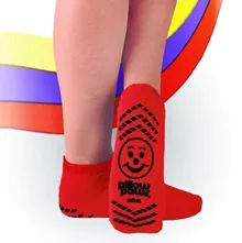 Pillowpaws - From: 3802 To: 3811 - Terries Single Imprint Risk Alert  Xl Adult Red Terry Knit