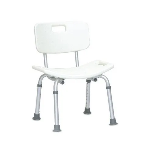 Professional Medical Imports - 102TFX - Bath Bench with Back Blow Molded Leg Span