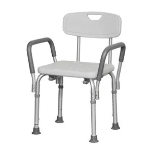 Professional Medical Imports - 302 - Aluminum Bath Bench With Arms 