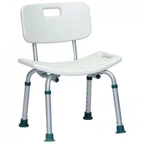PMI - Professional Medical Imports - 88-102NV - Bath Bench with Back Blow Molded Leg Span