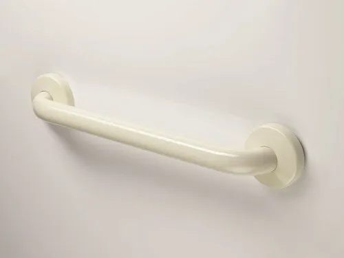 Ponte Giulio  - G02JAS01I1 - Maxima Straight Vinyl Coated Grab Bar With Safety Grip and Cover Flange