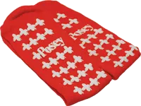 TIDI Products - 6239R - Fall Management Slipper Socks Standard Red