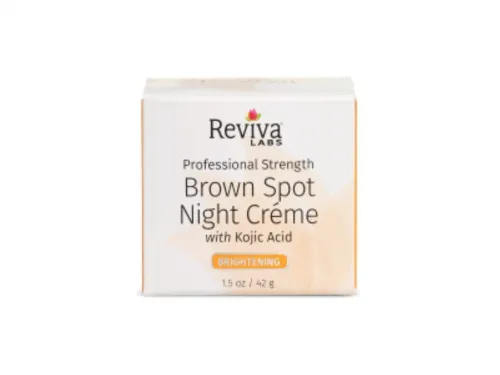 Reviva Labs - R586 - Brown Spot Night Crm w/Kojic Acid