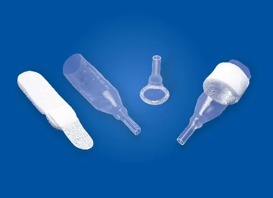 C.R. Bard - Natural - From: 38301 To: 38305 - Male External Catheter  Non adhesive Reusable Strap Silicone Medium