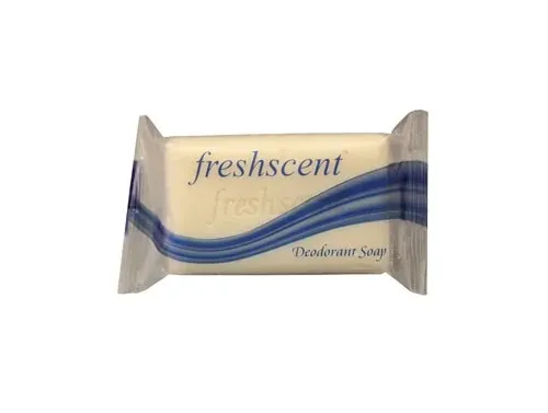 New World Imports - S3 - Freshscent Deodorant Soap, 3 oz, Individually Wrapped, Bulk, 72/cs (80 cs/plt) (US Sales Only)