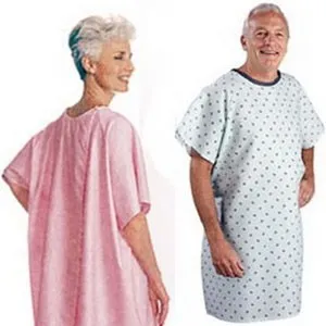 Salk Company - 500LPG - 500LPY - The Snap Wrap Adult Patient Gown