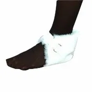 Scott Specialties Cmo - 0231    WHI UN - Deluxe heel/elbow protector with loop lock strap, universal white,