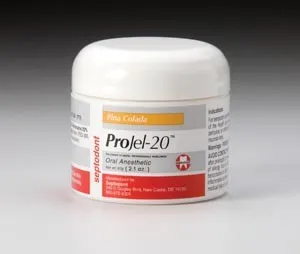 Septodont - From: 01-T0112 To: 01-T0113 - ProJel-20 Anesthetic Gel