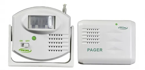 Smart Caregiver From: TL-5102MP To: TL-5102TP - Motion Sensor And Pager (one-to-one System; Includes Batteries) Two Call Button Paging System