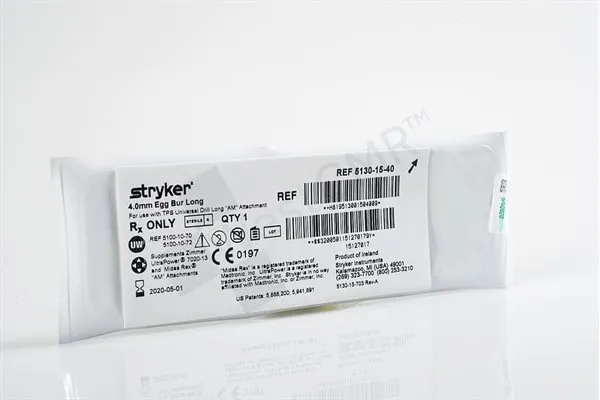 Stryker - 5130-15-40 - STRYKER 4MM EGG BUR LONG