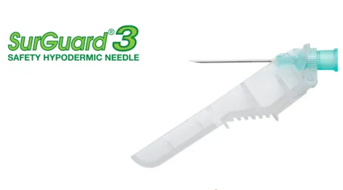 Terumo Medical - SG3-2516 - Safety Needle, 25G x 5/8", 100/bx, 8 bx/cs (45 cs/plt)