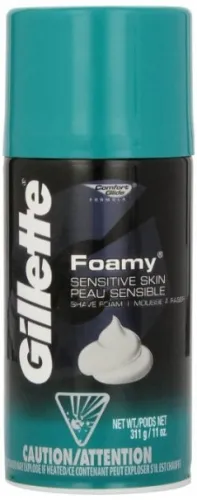 The Palm Tree Group - Gillette Foamy - From: 4740024040 To: 4740024145 -  Shaving Cream  11 oz. Aerosol Can