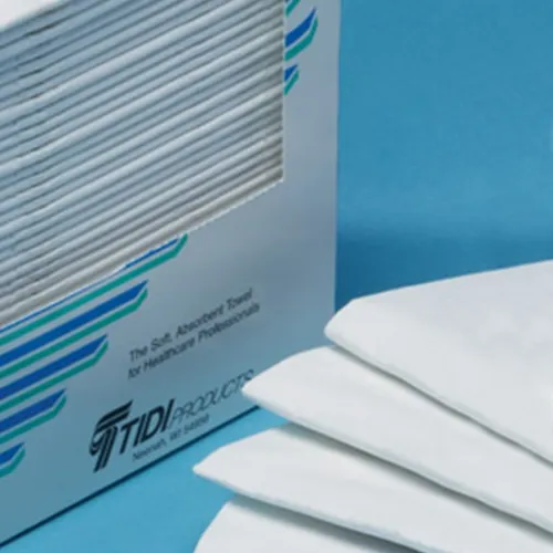 Tidi Products - 911898 - Towel, 13&frac12;" X 17&frac12;", White, 50/Bx, 10 Bx/Cs (27 Cs/Plt)