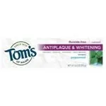 Toms of Maine - 224152 - Tom's of MaineToothpastes Peppermint Fluoride-Free Antiplaque Tartar Control & Whitening
