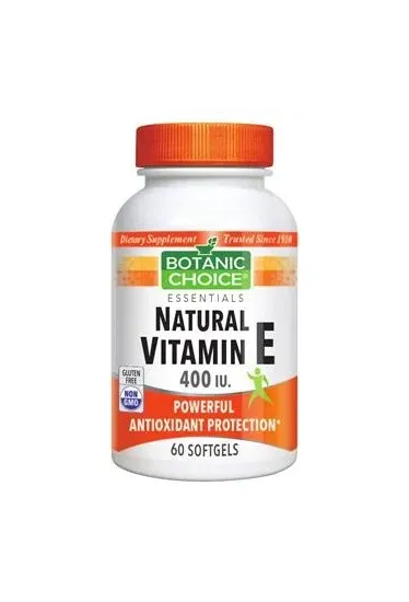 Botanic Choice - VC06 VTEN 0060 - Natural Vitamin E 400 Iu