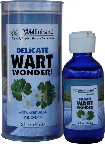 Wellinhand Action Remedies From: 009551060006 To: 009551970022 - WART WONDER Delicate Places Regular Strength Super Potent