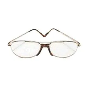 Sun Ban Fashions - 036H - Today's Optical Half Eye Reading Glass +3.00 Power, Metal Frame. Gold