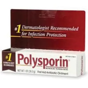 J&J - 23789 - Polysporin Ointment, 1 oz Tube, UPC#079887, 6/bx