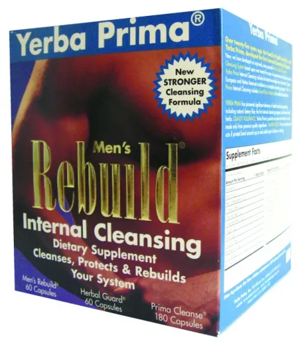 Yerba Prima - 466115 - Men's Rebuild Internal Cleanse